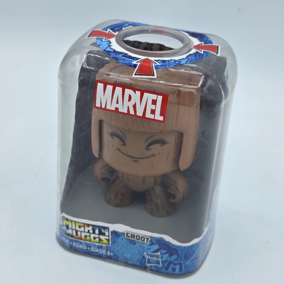 Hasbro Marvel Mighty Muggs Groot #2 Guardians Of The Galaxy Changing Face Figure - Picture 2 of 5